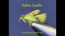 Video thumb for Tabou Caddis, Holsinger's Fly Shop