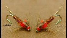 Video thumb for Orange Pheasant Tail Nymph